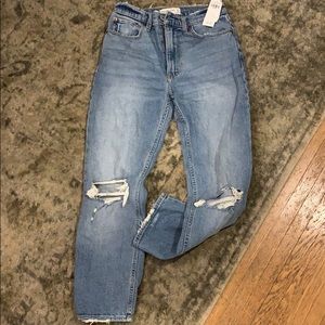 Abercrombie and Fitch ultra high rise jeans